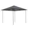 ERSATZDACH Pavillon 3x3 m Grau - Grau, Textil (297/1/297cm) - QUICK STAR