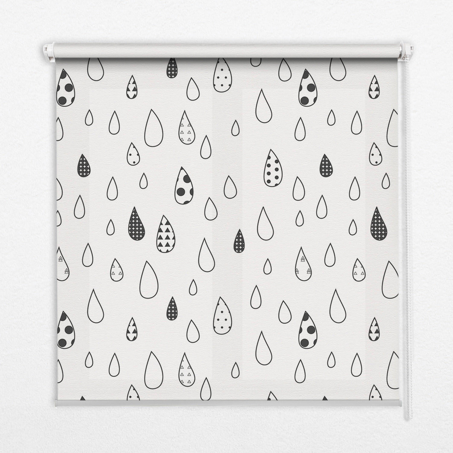 TULUP VNITŘNÍ roleta - okenní roleta - roleta - 70x140 cm - Kapky
