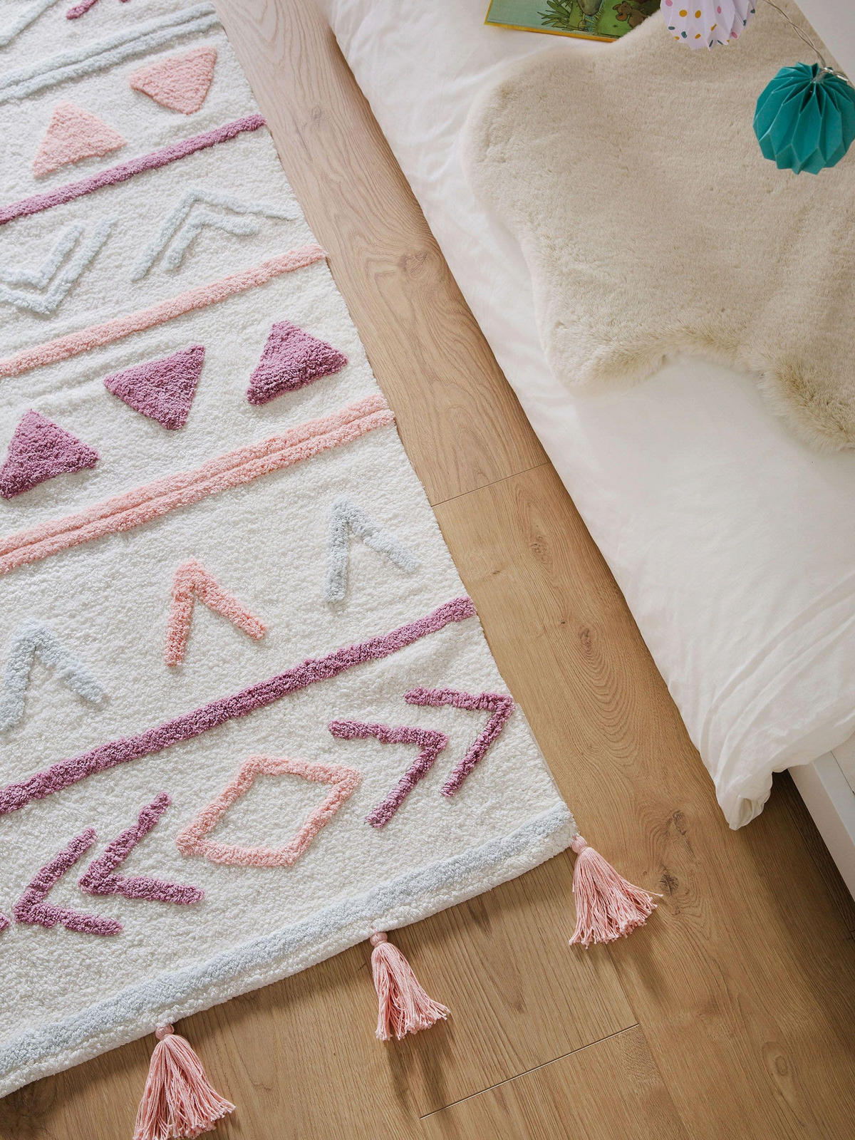KINDERTEPPICH waschbar Levi Rosa 160x230 cm - Rosa, Textil (160/230cm) - Lytte