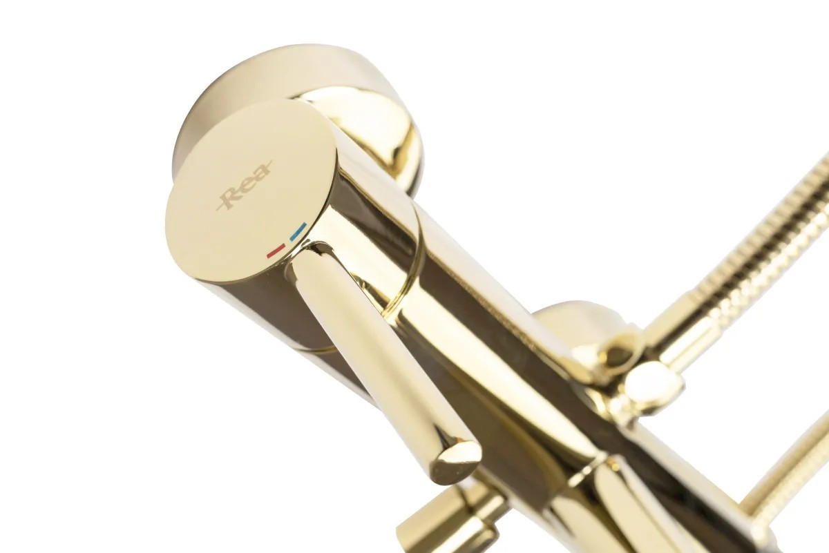 WANNENARMATUR Rea Lungo Gold - Goldfarben, Metall (25/4.5/19cm) - REA