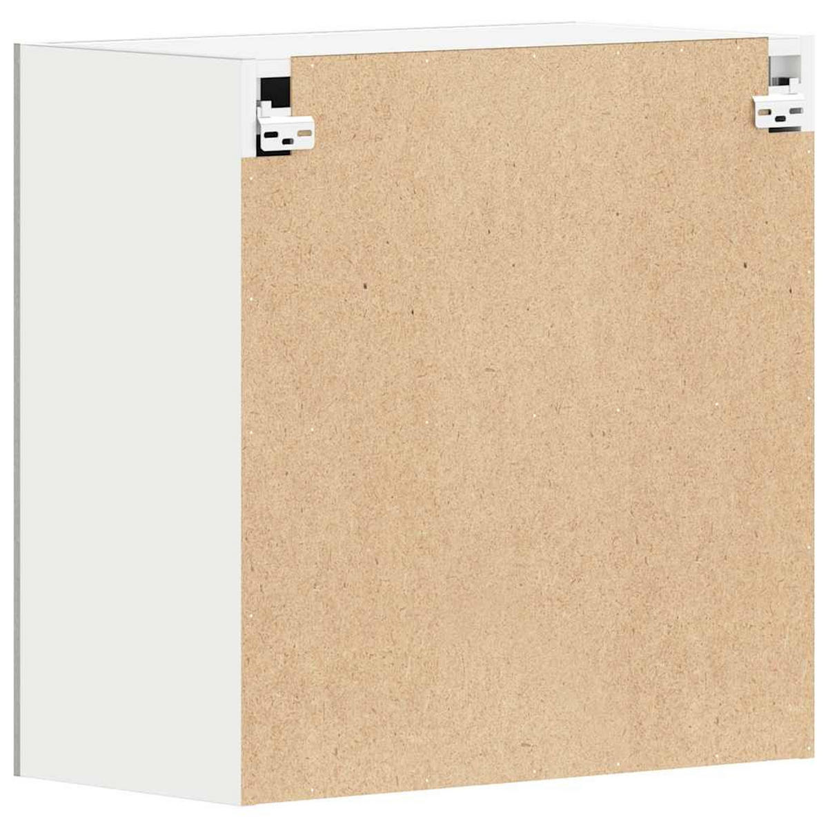 KÜCHENOBERSCHRANK mit 1 Ablage 60/31/60 cm aus Holzwerkstoff Betongrau - Grau, Holz (60/60/31cm) - vidaXL