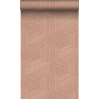 TAPETE 3D-Muster 50 x 900 cm - Terracotta, Papier (50/900cm) - Origin Wallcoverings