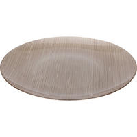 TELLER Karneol Ø 32 cm - Goldfarben, Glas (32cm) - Home Styling Collection
