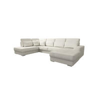 WOHNLANDSCHAFT Nevio In Scala - Beige, Holzwerkstoff/Textil (401/88/226cm) - Fun Möbel