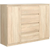 KOMMODE 120 Sonoma oak 120x39x101,5 cm - Sonoma Eiche, Holzwerkstoff (120/101.5/39cm) - Mobelsta