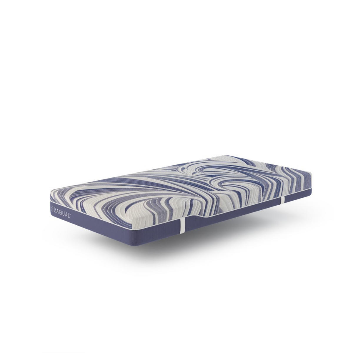 KALTSCHAUM-MATRATZE "Ocean Clean KS", H3, 90 x 200 cm, Höhe: ca. 21 cm - Blau, Textil (90/200cm) - Hn8 Schlafsysteme