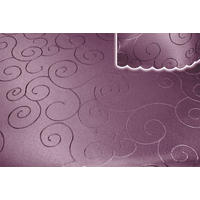 TISCHDECKE 110/160 cm Ornamente Lila - Lila, Textil (110/160cm) - TiborTex