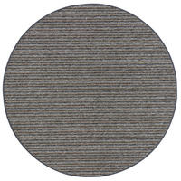 STREIFENBERBER TEPPICH MARTA RUND - Anthrazit, Textil (200/200cm) - Snapstyle