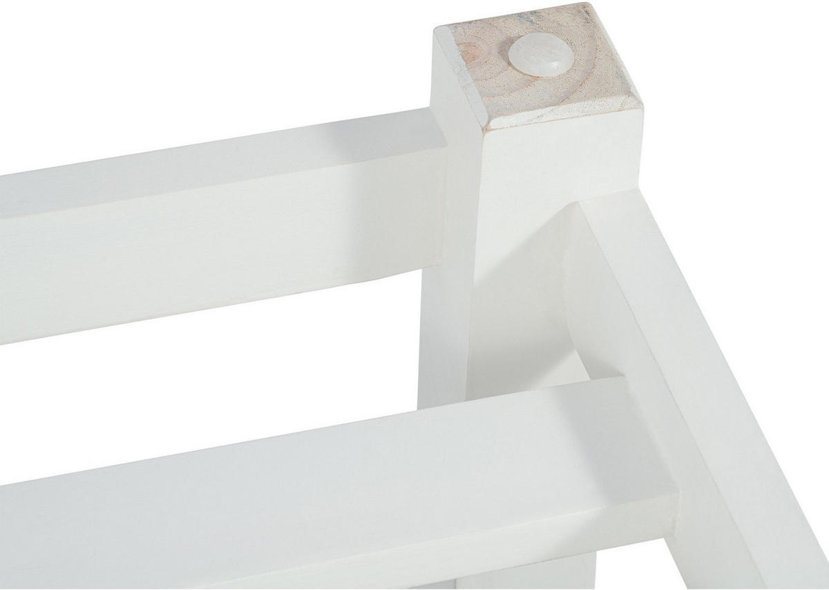 COUCHTISCH Tilly Ablage 60x60x40cm Holz Natura Beistelltisch - Naturfarben, Holz (60/60/40cm) - DELUKE