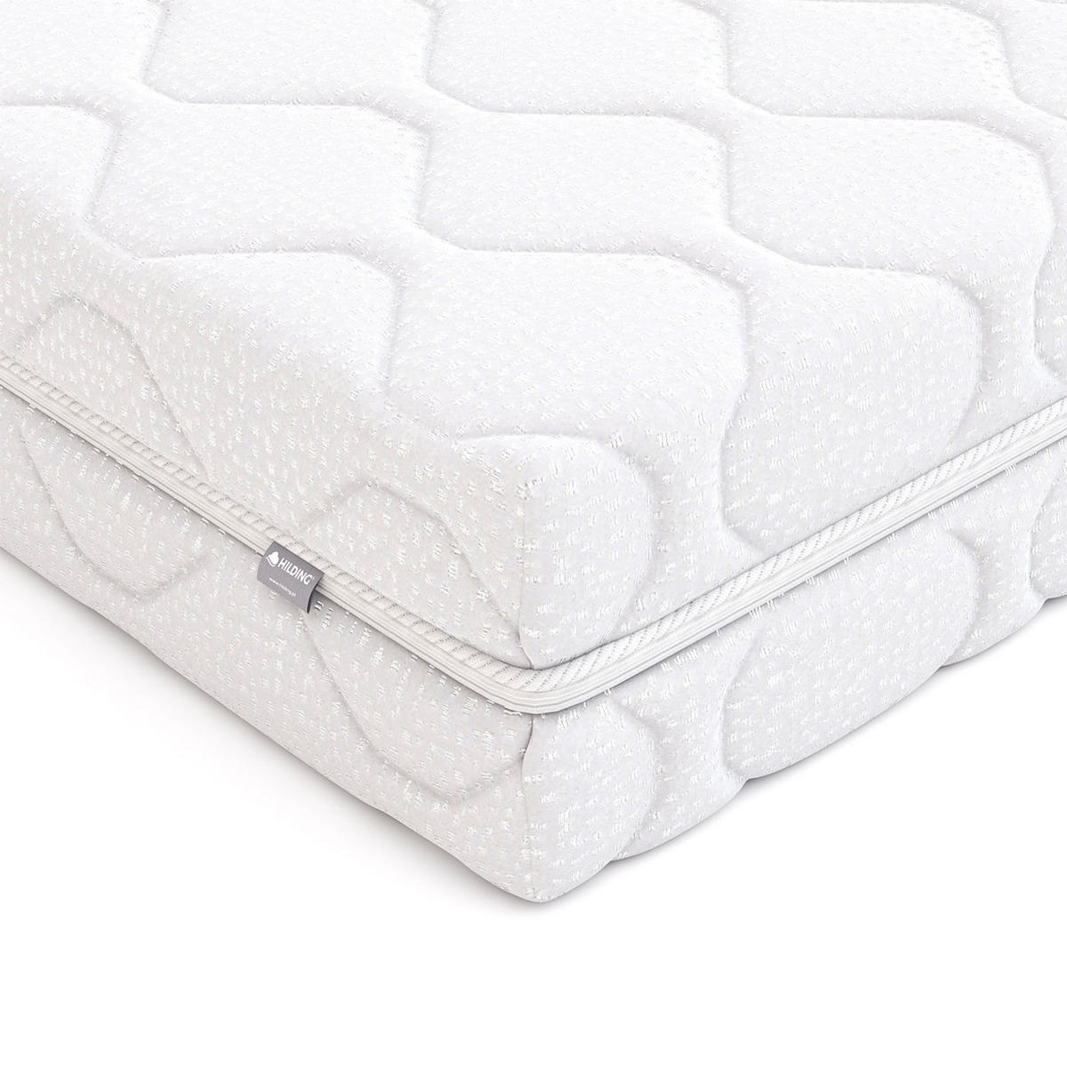 TASCHENMATRATZE Step - Weiß, Textil (100/200cm) - Hilding