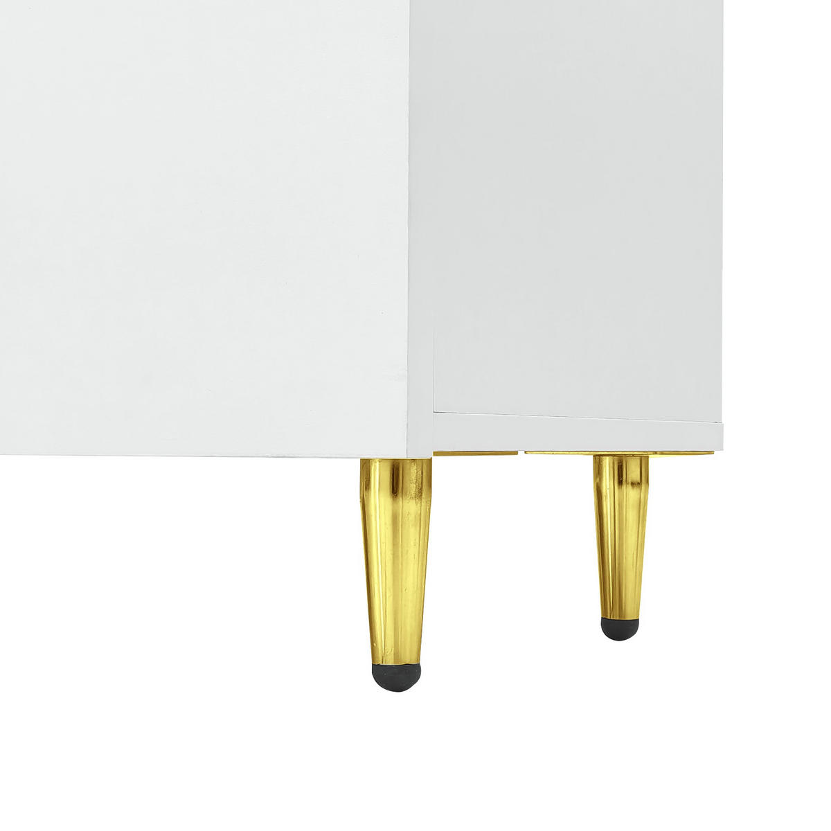 TV-ELEMENT Weiß 170/33/40 cm - Weiß, Glas/Holz (33/40/170cm) - Urban Meuble