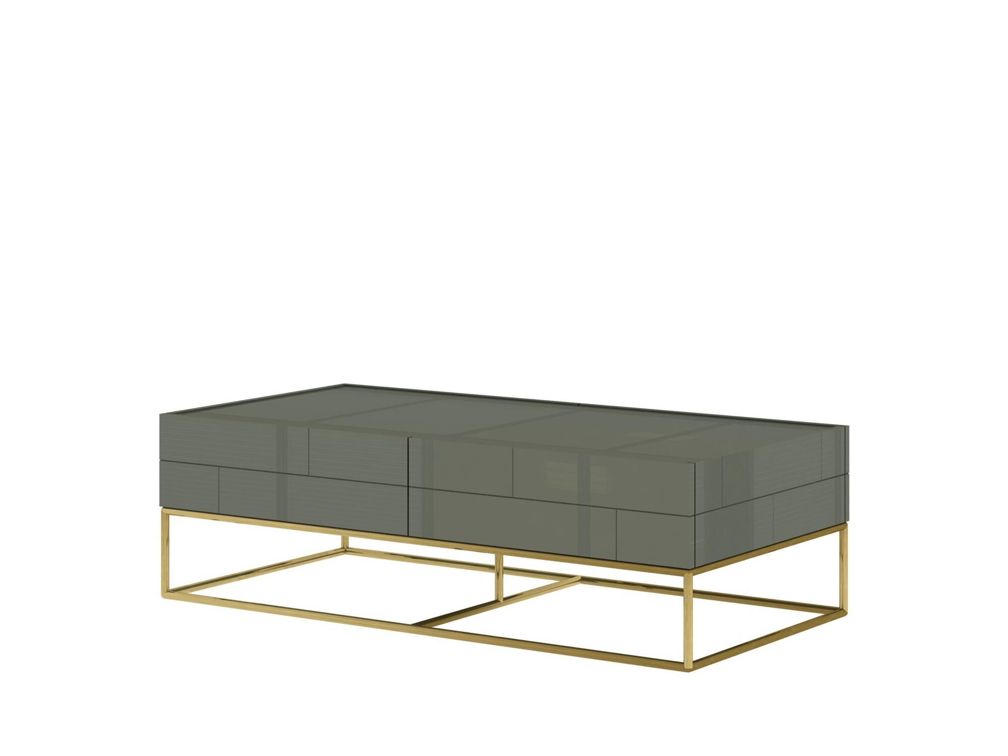 COUCHTISCH ROSE HILL Grün 120x60x36 cm - Grün, Holzwerkstoff (60/120/36cm) - FURNLUX