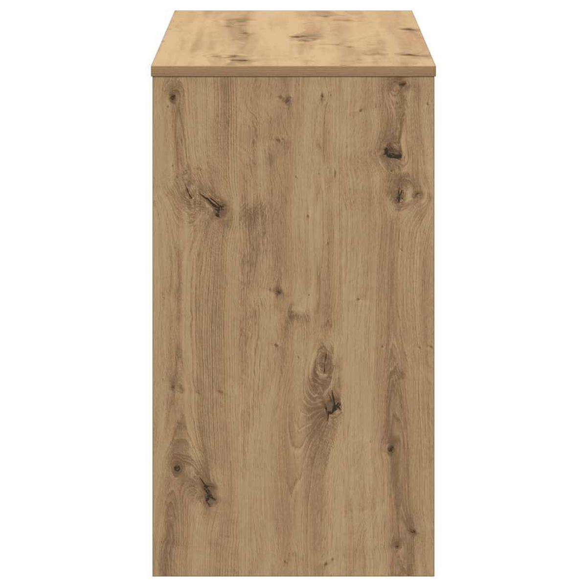 SCHREIBTISCH 90/40/72 cm aus Holzwerkstoff Artisan-Eiche Dekor - Eiche Artisan, Holz (40/90/72cm) - vidaXL