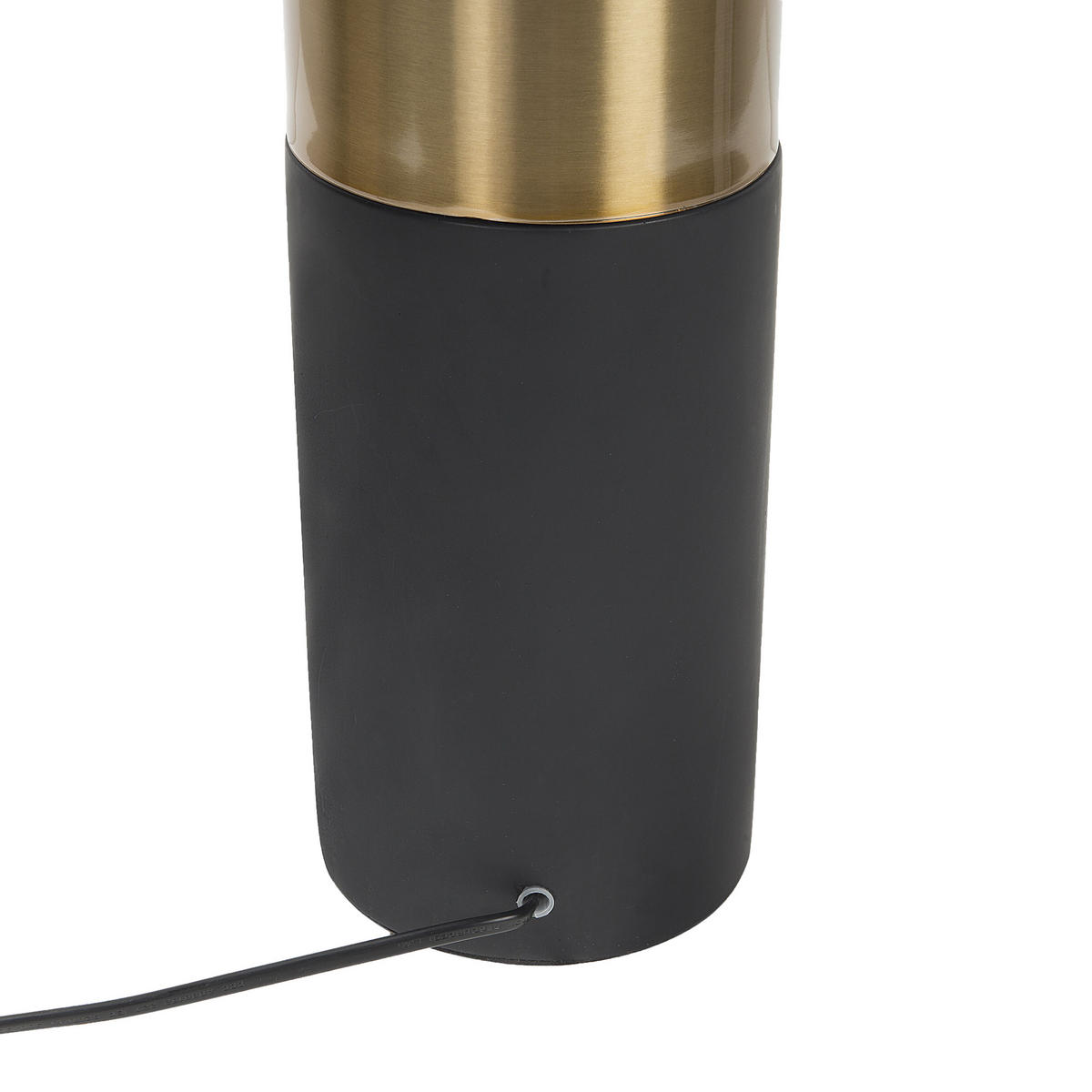TISCHLAMPE Darling 40/40/61 cm - Schwarz, Metall (40/40/61cm) - Beliani