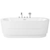 BADEWANNE FREISTEHEND 80x170x60 cm weiß Empresa - Weiß, Kunststoff (80/60/170cm) - Beliani