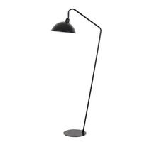 STEHLEUCHTE Orion Schwarz 53,5/30/150 cm - Schwarz, Metall (53.5/30/150cm) - Light & Living