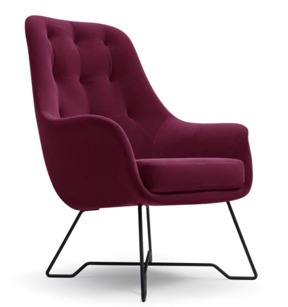 Sepro Meble Sessel Rot 72.5x101.5x83 cm