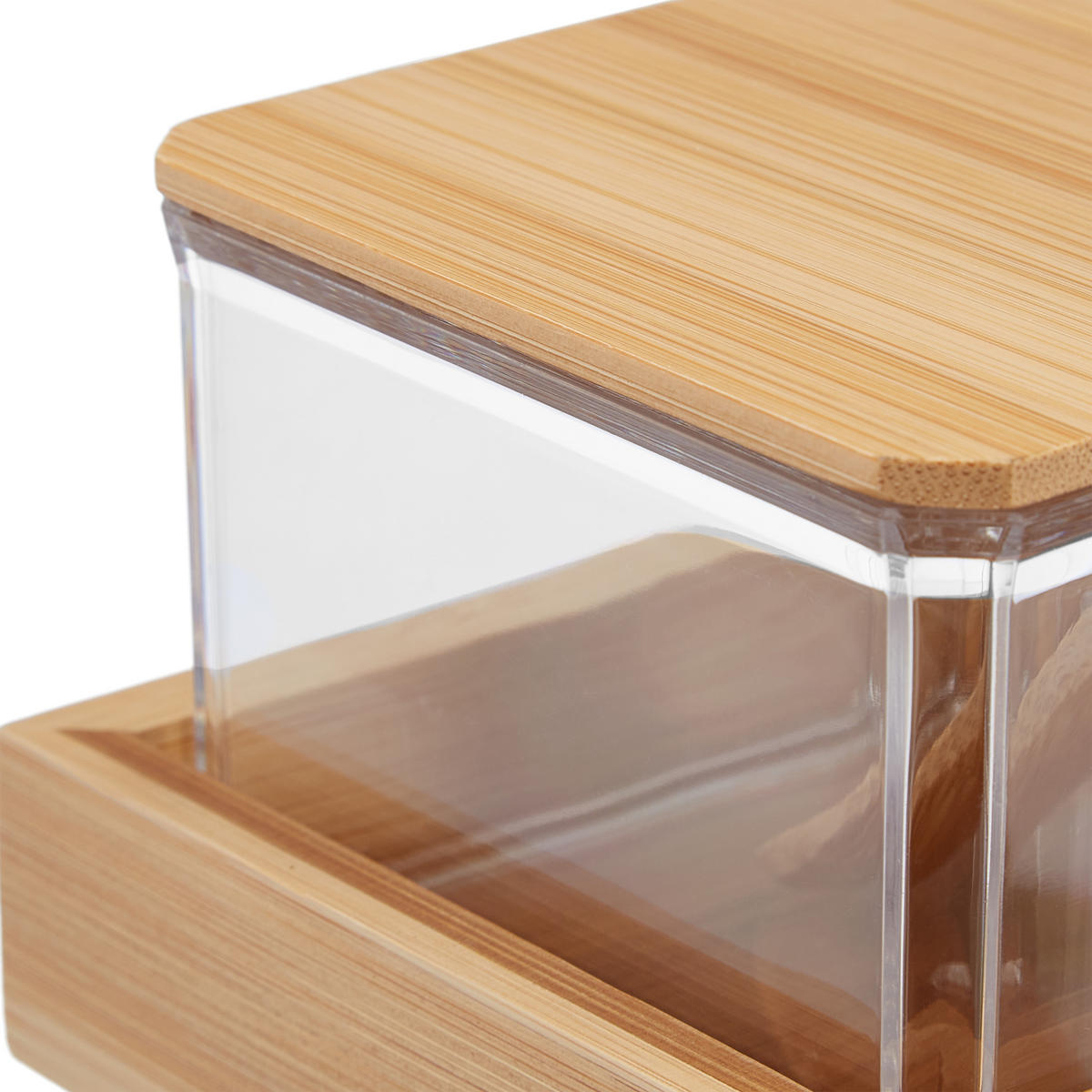 GEWÜRZBEHÄLTER-SET - Multicolor, Holz/Kunststoff (30/11/13cm) - Relaxdays