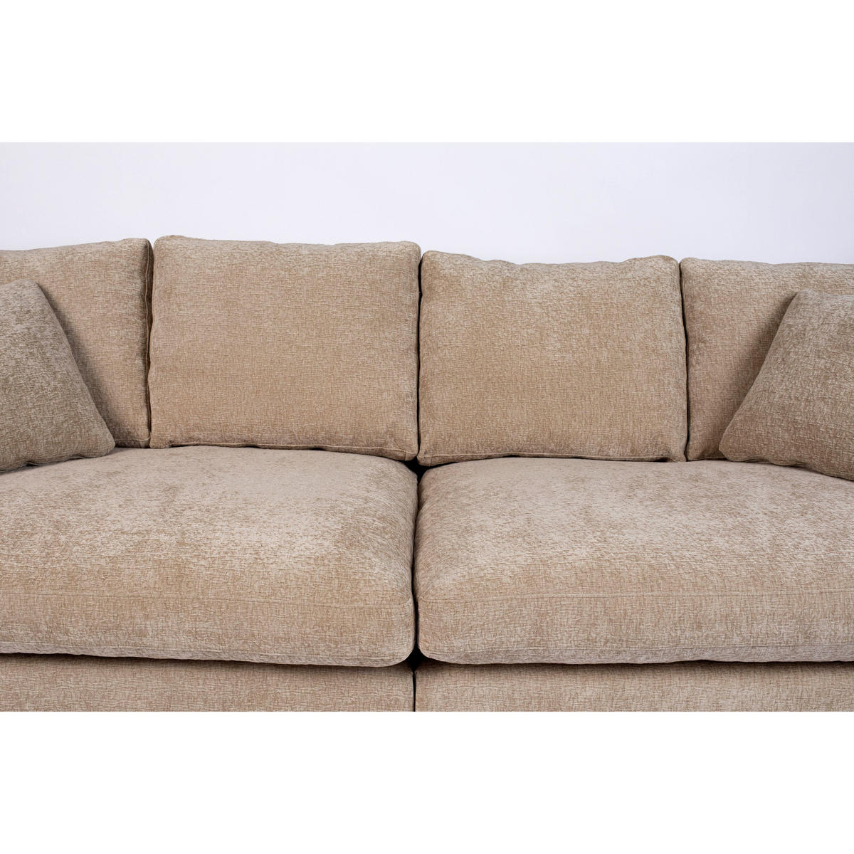 SOFA 3-SITZER Sense Beige - Beige, Textil (266/85/113cm) - Zuiver