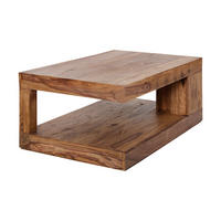 COUCHTISCH GIANT Sheesham rechteckig Natur 90cm - Braun, Holz (60/90/40cm) - riess-ambiente