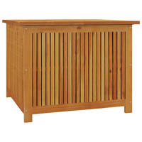 GARTENBOX 75x75x58 cm Massivholz Akazie - Braun, Holz (75/58/75cm) - furnicato
