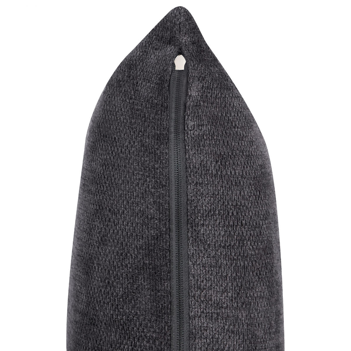 3-SITZER-SOFA schwarz mit Kissen Glorvika II - Schwarz, Textil (240/58/120cm) - Beliani