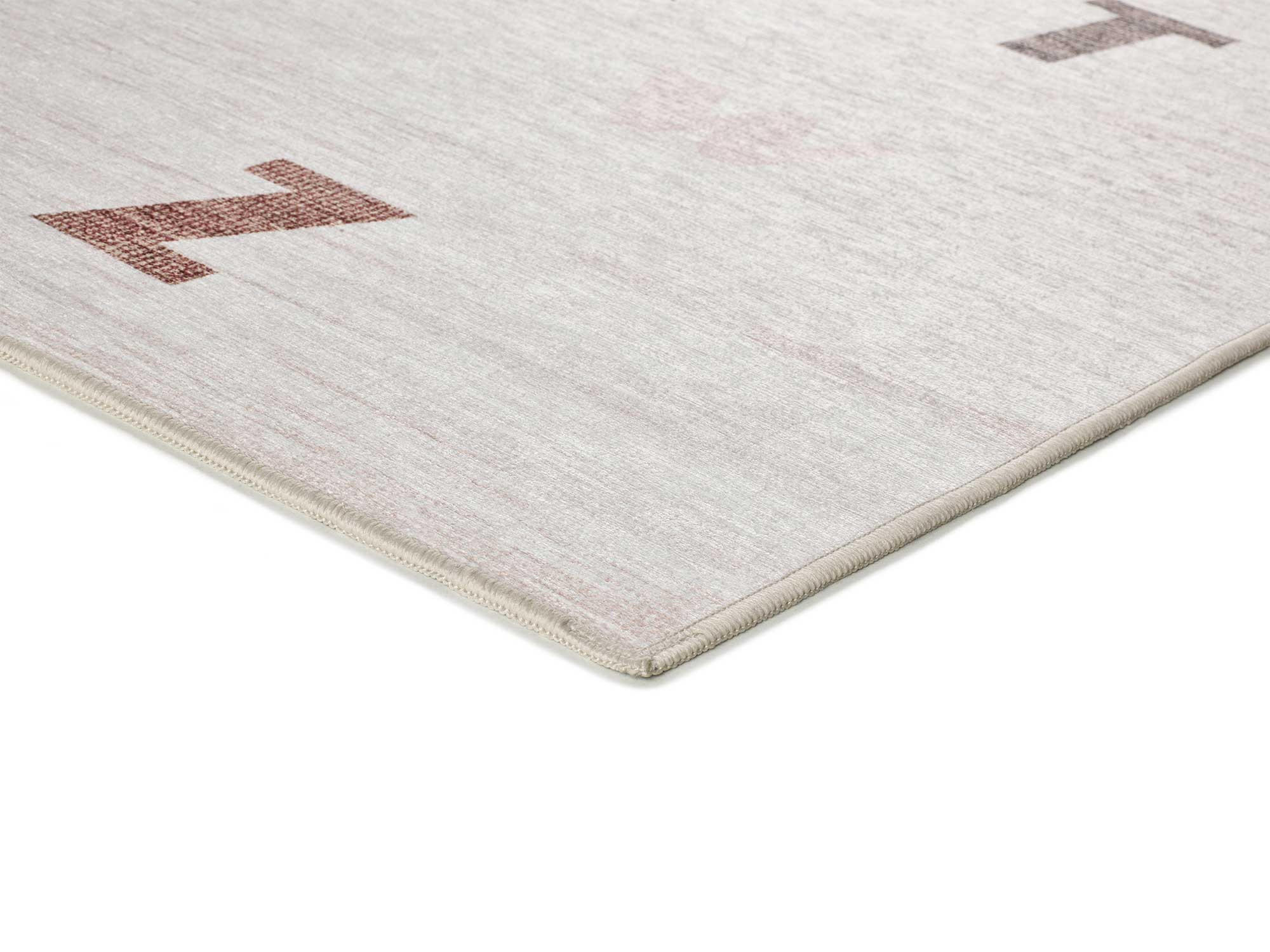 KINDERTEPPICH Waschbar Weiß Candy 120/170 cm - Multicolor/Weiß, Kunststoff/Textil (120/170cm) - Atticgo