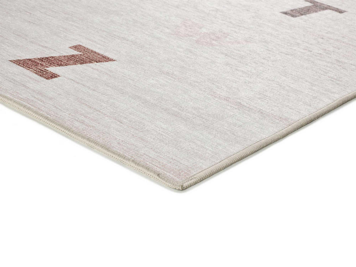 KINDERTEPPICH Waschbar Weiß Candy 120/170 cm - Multicolor/Weiß, Kunststoff/Textil (120/170cm) - Atticgo