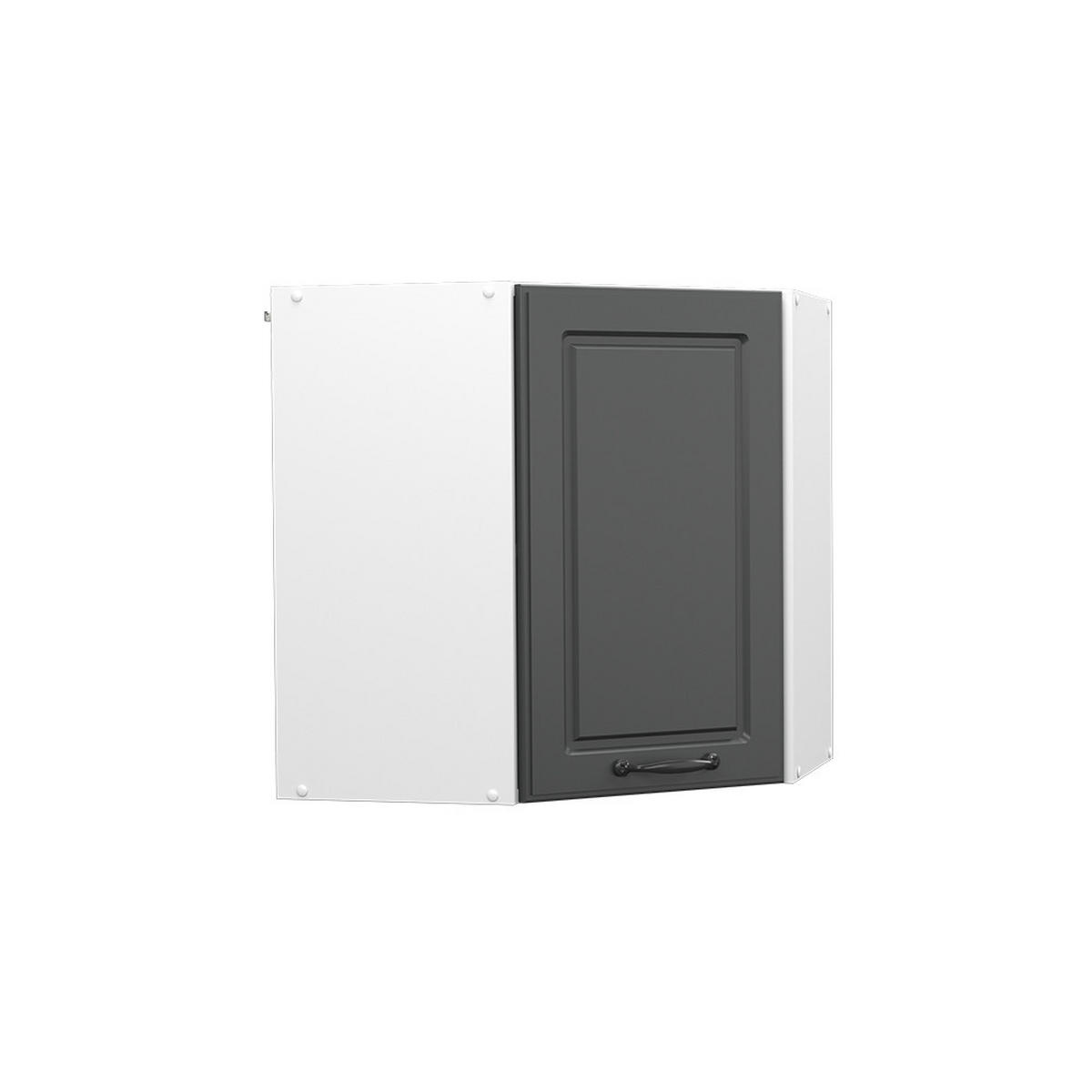 KUCHYŇSKÁ DVÍŘKA R-Line Antracitový venkovský dům - antracitová, kompozitní dřevo (36.4/59/1.8cm) - Vicco