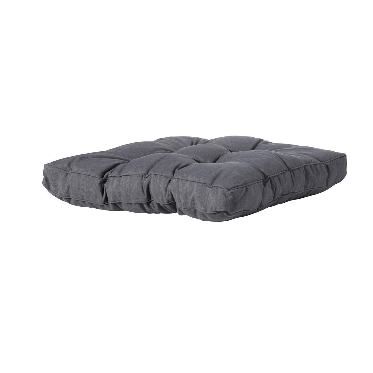 Thumbnail - Madison Sitzkissen, Grau, Textil, 60x8x60 cm, Oeko-Tex®, Outdoor-Kissen, Outdoor-Sitzkissen