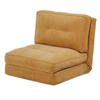 SCHLAFSESSEL Stoff Gelb - Gelb, Textil (71/67/85cm) - Nordlys