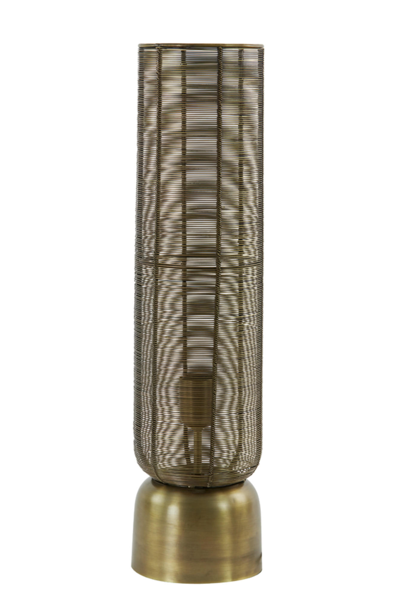 TISCHLAMPE Lezuza Bronze Ø15,5/60,5 cm - Bronzefarben, Metall (15.5/15.5/60.5cm) - Light & Living