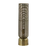TISCHLAMPE Lezuza Bronze Ø15,5/60,5 cm - Bronzefarben, Metall (15.5/15.5/60.5cm) - Light & Living