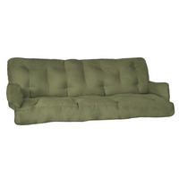 AUFLAGE für Hollywoodschaukel Flair HS 180x50x8cm Olivgrün - Olivgrün, Textil (50/180cm) - Beautissu 