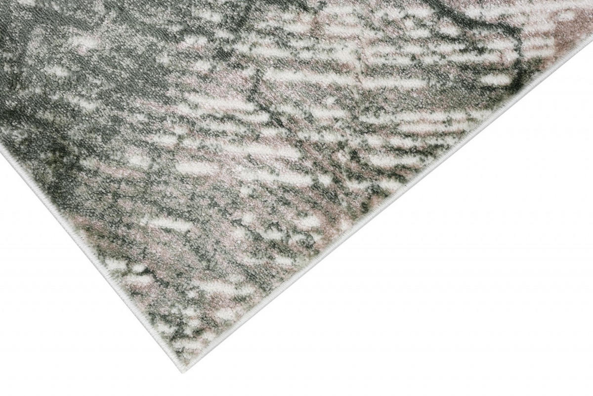 KOBEREC zelený štruktúra dreva - 160 x 230 cm - lesná zelená, textil (160/230cm) - Mazovia