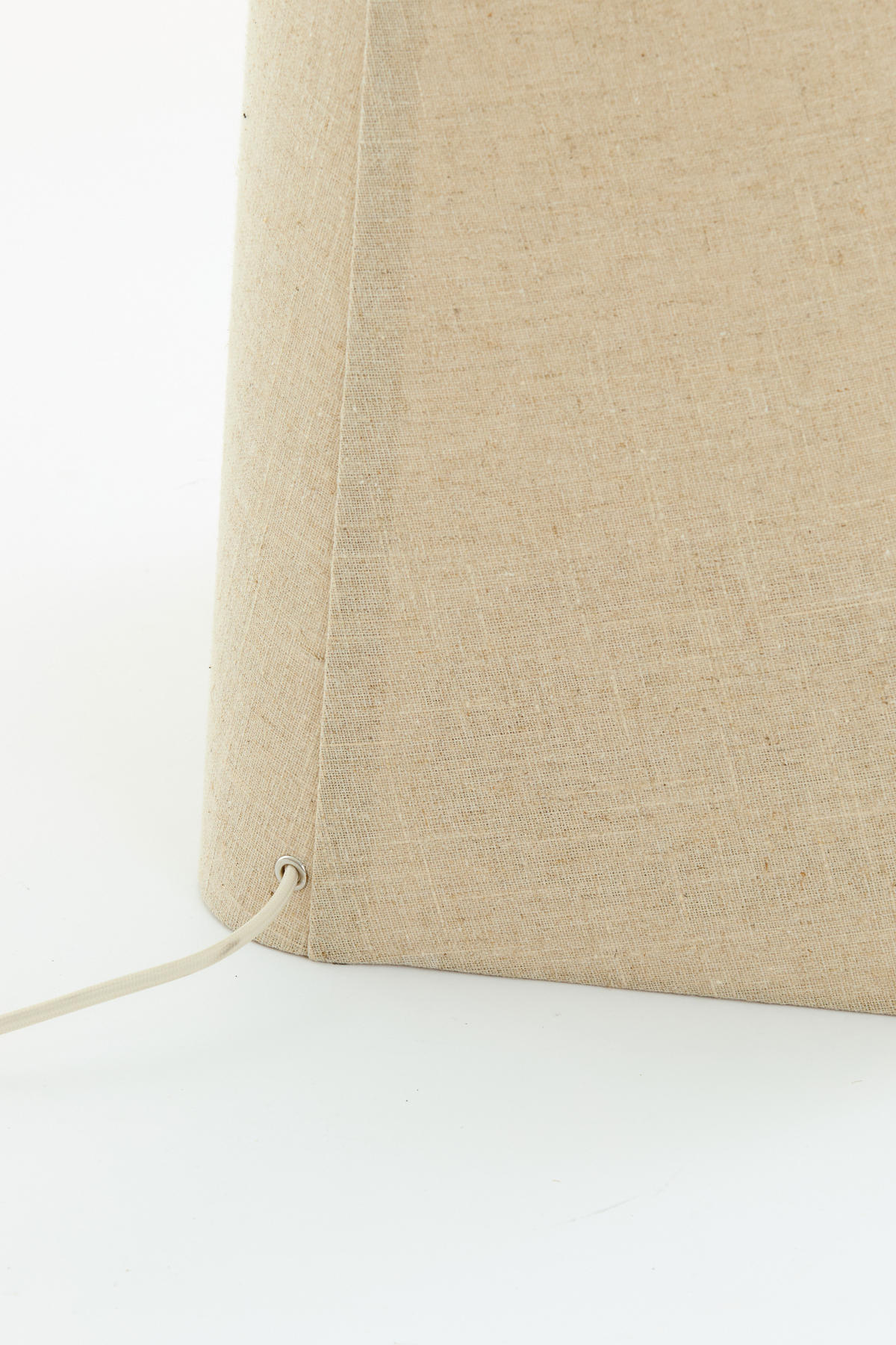 STEHLEUCHTE Mikko Braun 40/40/176 cm - Braun, Textil (40/40/165cm) - Light & Living