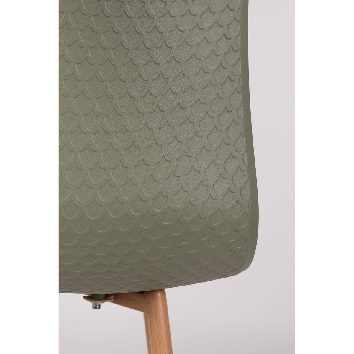 ESSZIMMERSTUHL Leon Grün - 2 er Set - Grün, Kunststoff (44.5/80/49cm) - Housecraft Living