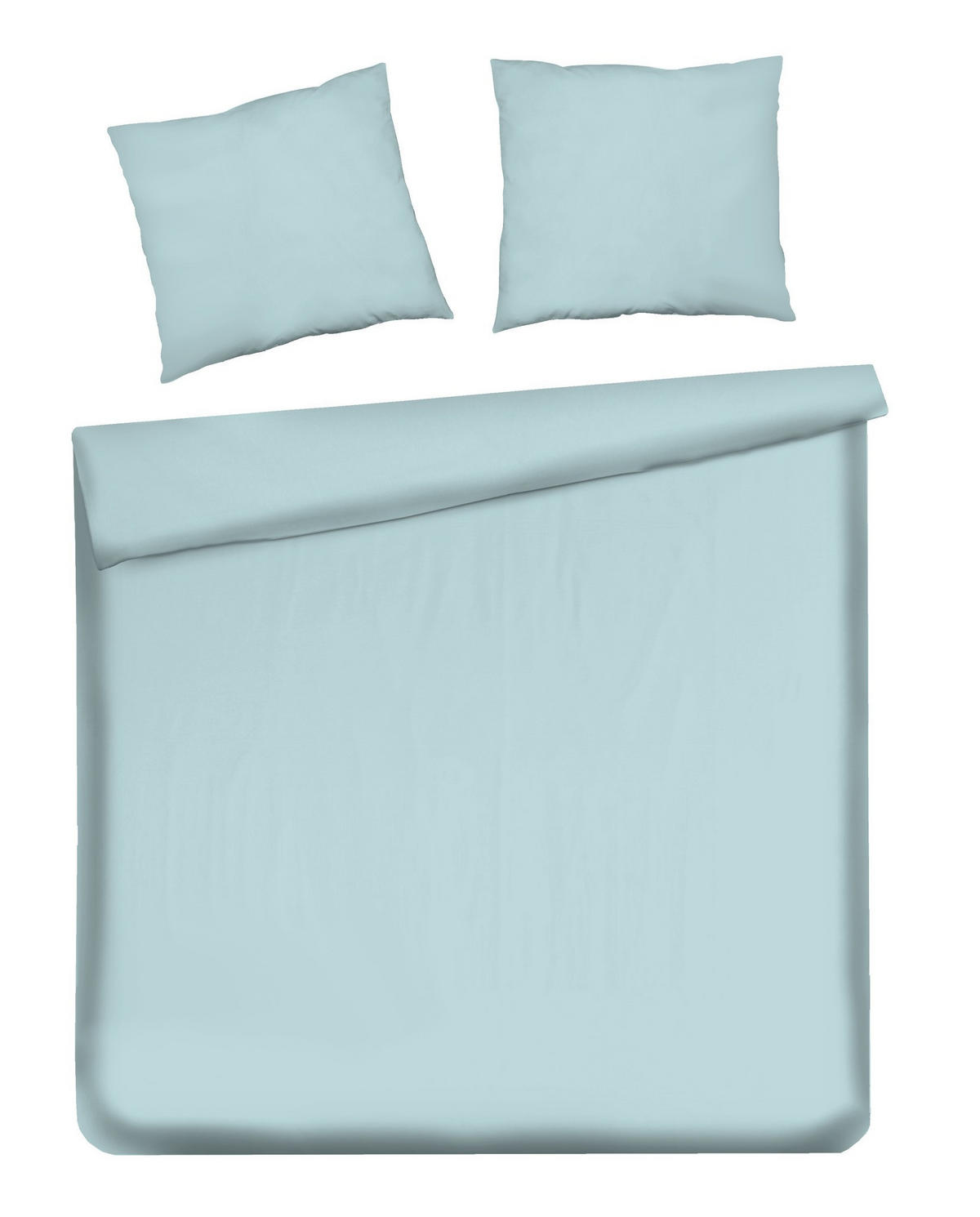 BETTWÄSCHE Satinette - Türkis, Textil (200/220cm) - home&you
