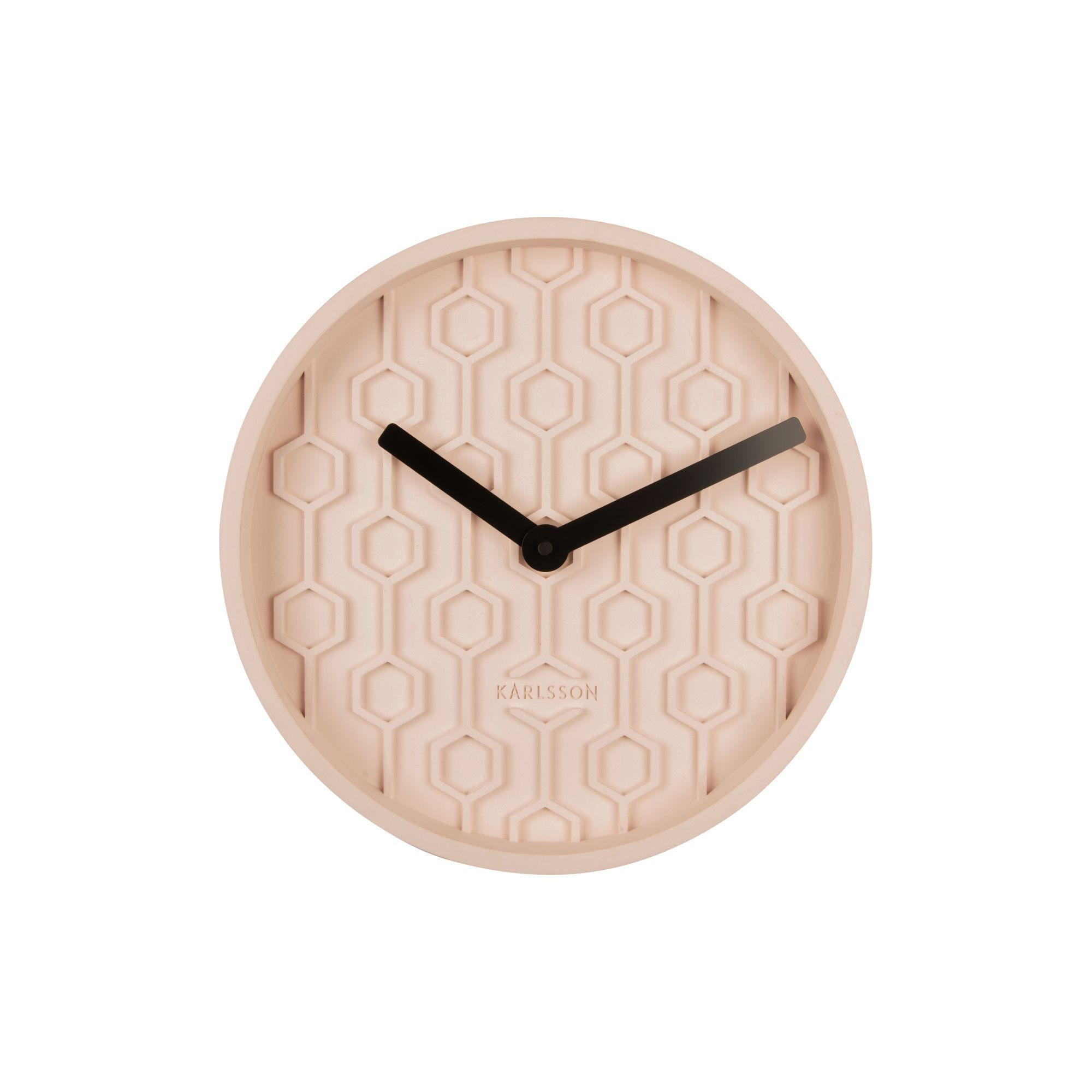 WANDUHR Honeycomb Rosa 31/31/5 cm - Pink, Stein (31/5/31cm) - Karlsson