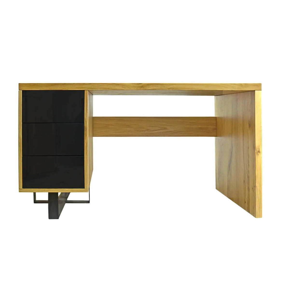 SCHREIBTISCH für Ihr Arbeitszimmer MOCCA - Eichefarben, Holz (80/150/75cm) - Rawood Furniture