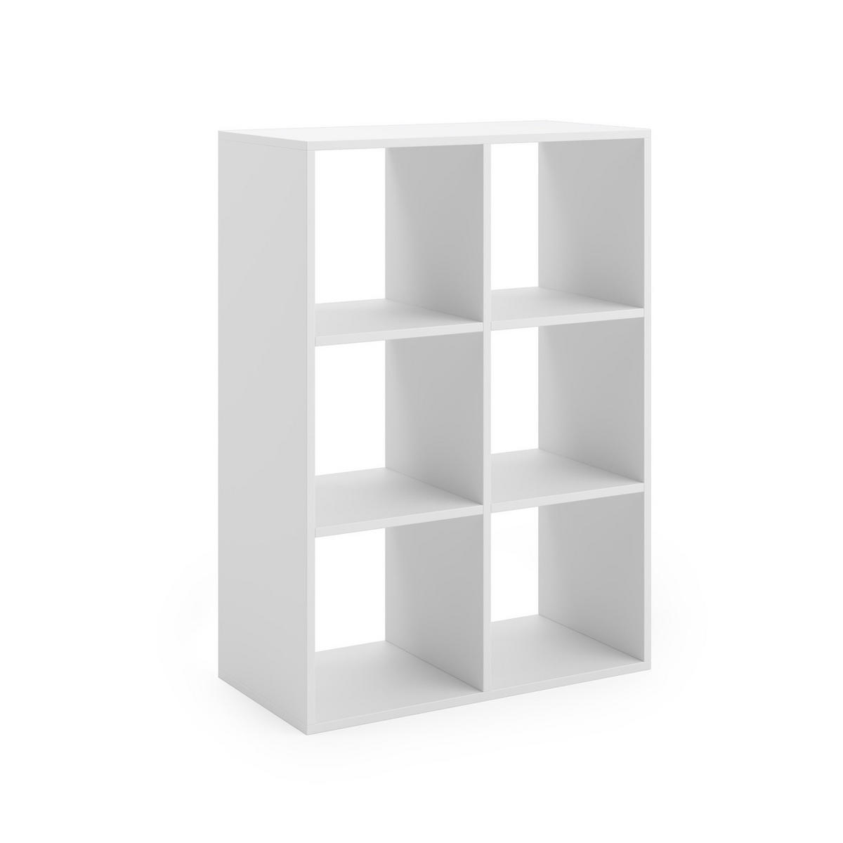 BÜCHERREGAL Loni - Weiß, Holzwerkstoff (120/80/38cm) - RAUMHIRSCH FURNITURE
