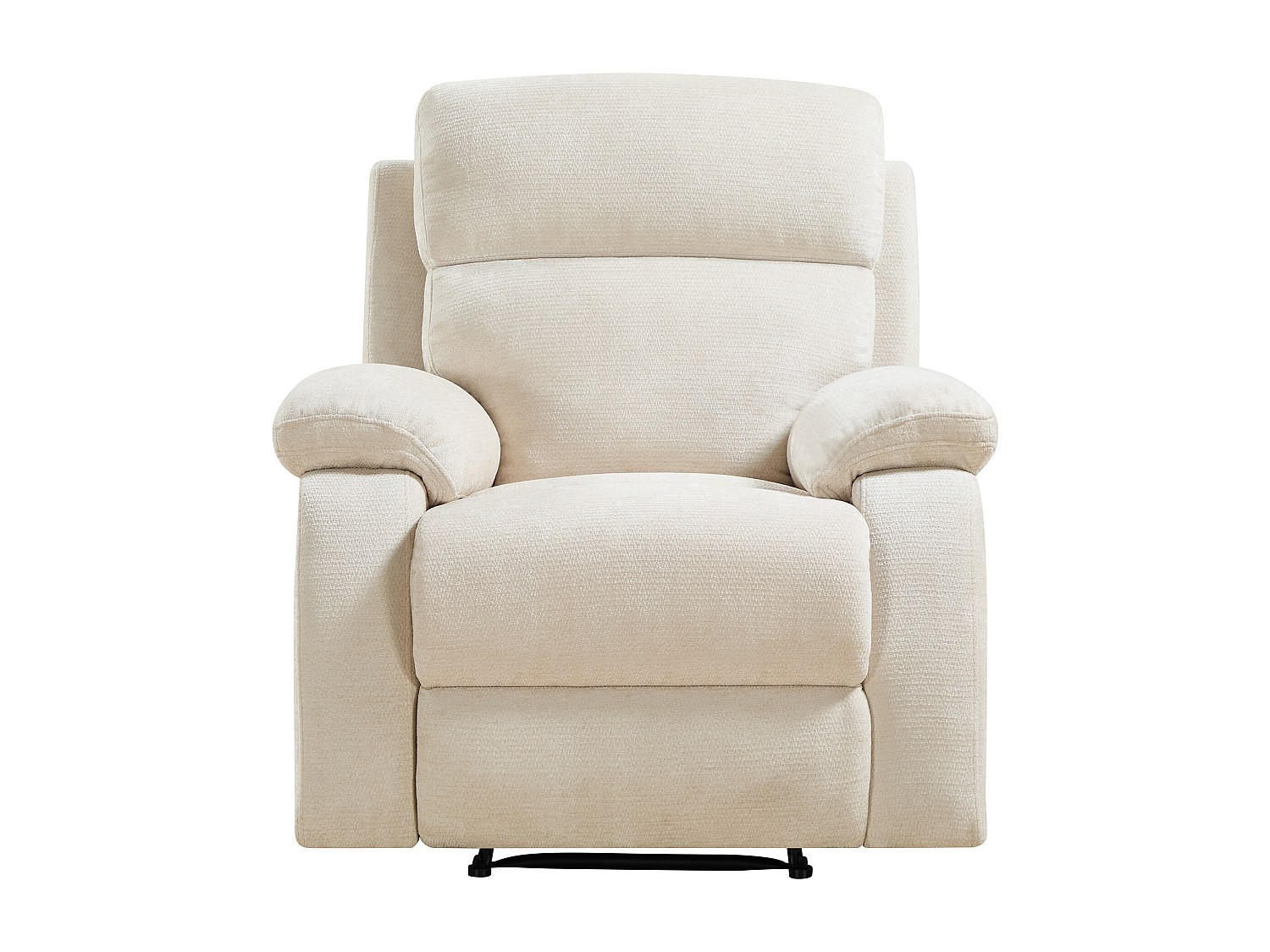 RELAXSESSEL - 1 Person - Stoff - Beige - - Beige, Textil (91/100/96cm) - Vente-Unique