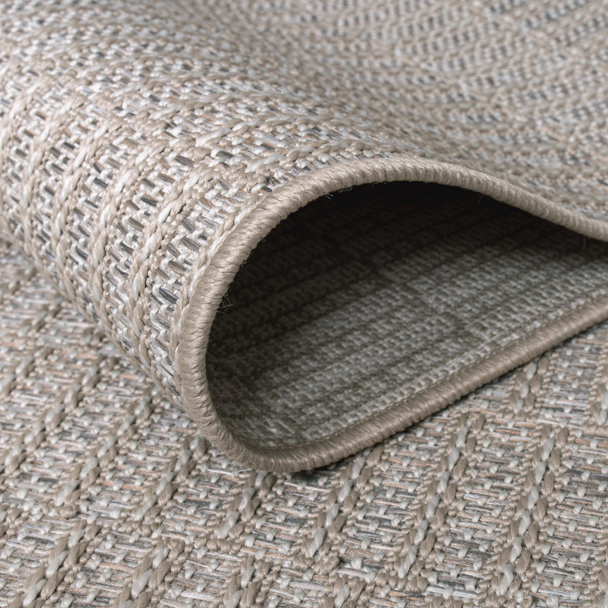 OUTDOORTEPPICH 80/250 cm Vermont 192 - Beige, Textil (80/250cm) - Paco Home
