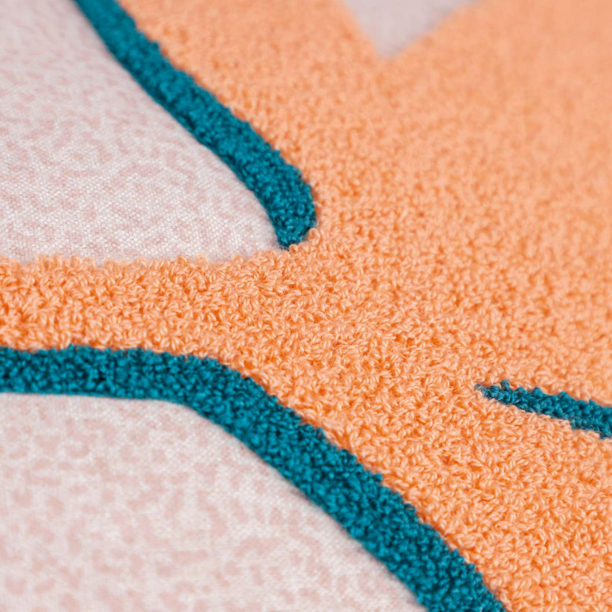 KISSENHÜLLE E-BEA 45/45 cm  - Beige/Orange, Design, Textil (45/45cm) - Esprit