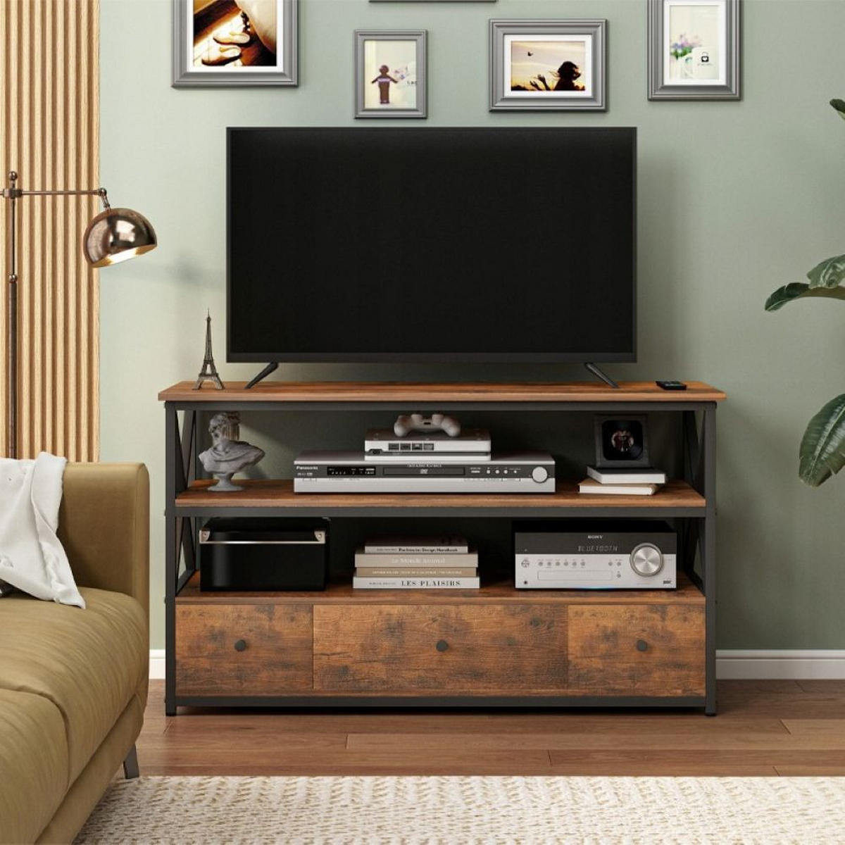 KOMMODE, braun 110/40/63 cm - Braun, Holzwerkstoff (118/15/46.5cm)