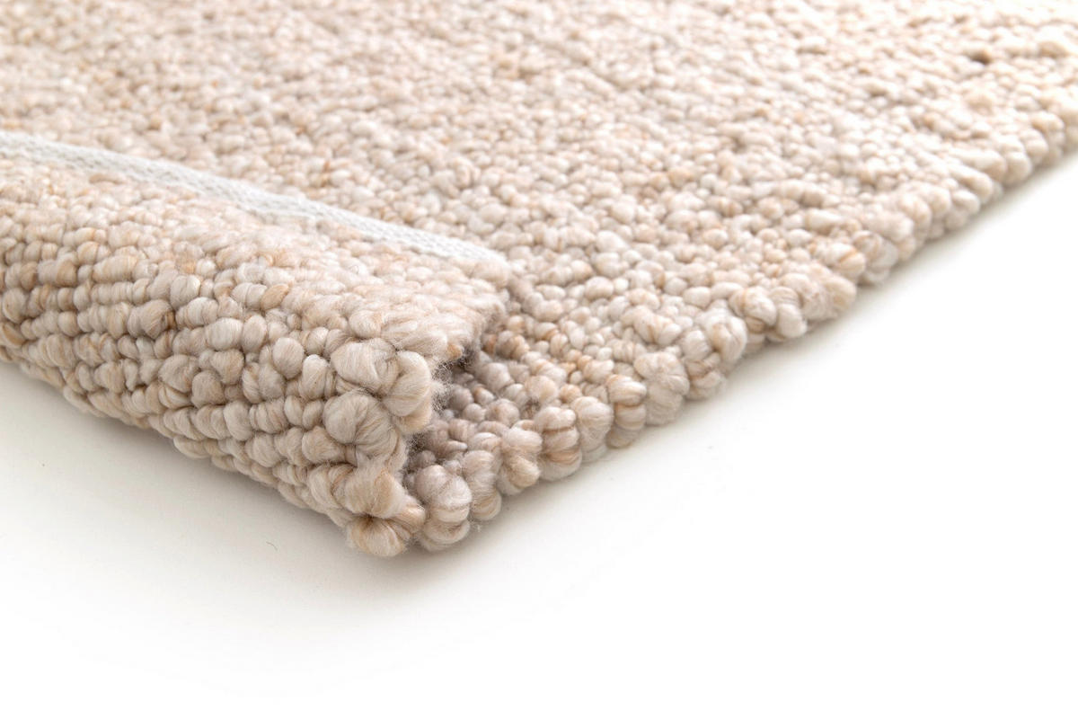 SCHLINGENTEPPICH im natürlichen Stil beige - Beige, Textil (200/290cm) - AFK Living