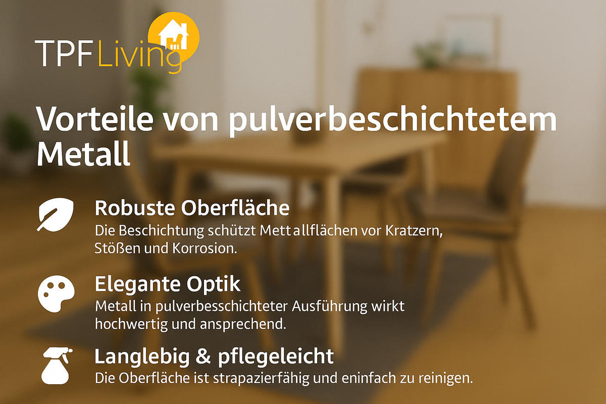 ARMLEHNSTUHL Norah mit blauem Leinen und gestepptem Rücken - Blau, Metall (55/86/46cm) - TPFLiving