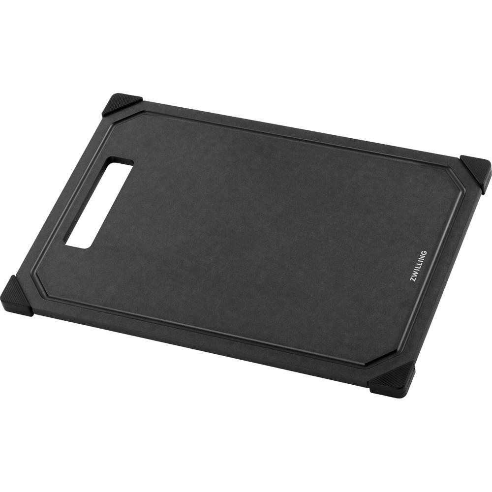 SCHNEIDEBRETT Schwarz 31/21.5/0.8 cm 1031032 - Schwarz, Holz (21.5/31cm) - Zwilling