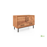 KOMMODE LEON Kernbuche - Kernbuche, Holz (97/65/45cm) - byoak