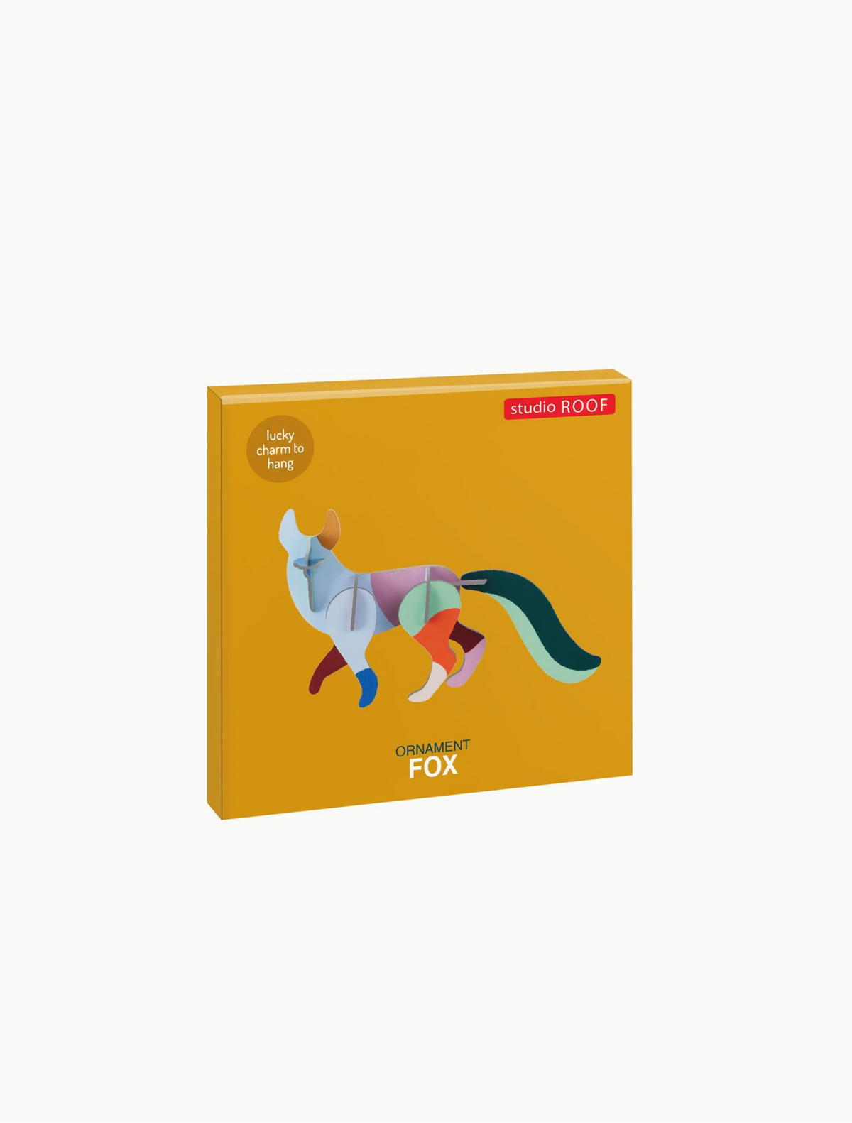 DEKOFIGUR Mobil Fuchs 3.6/7.9 cm - Multicolor, Wellpappe (3.6/7.9/8cm) - KUNSTLOFT